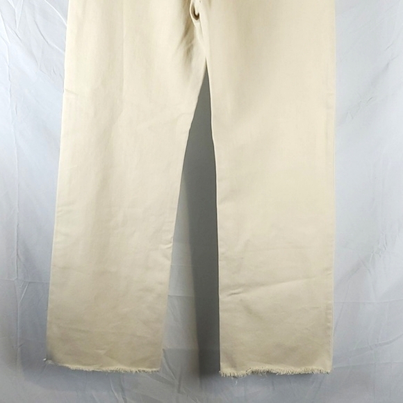 WeWoreWhat Cream Straight Leg Jeans - Picture 8 of 10